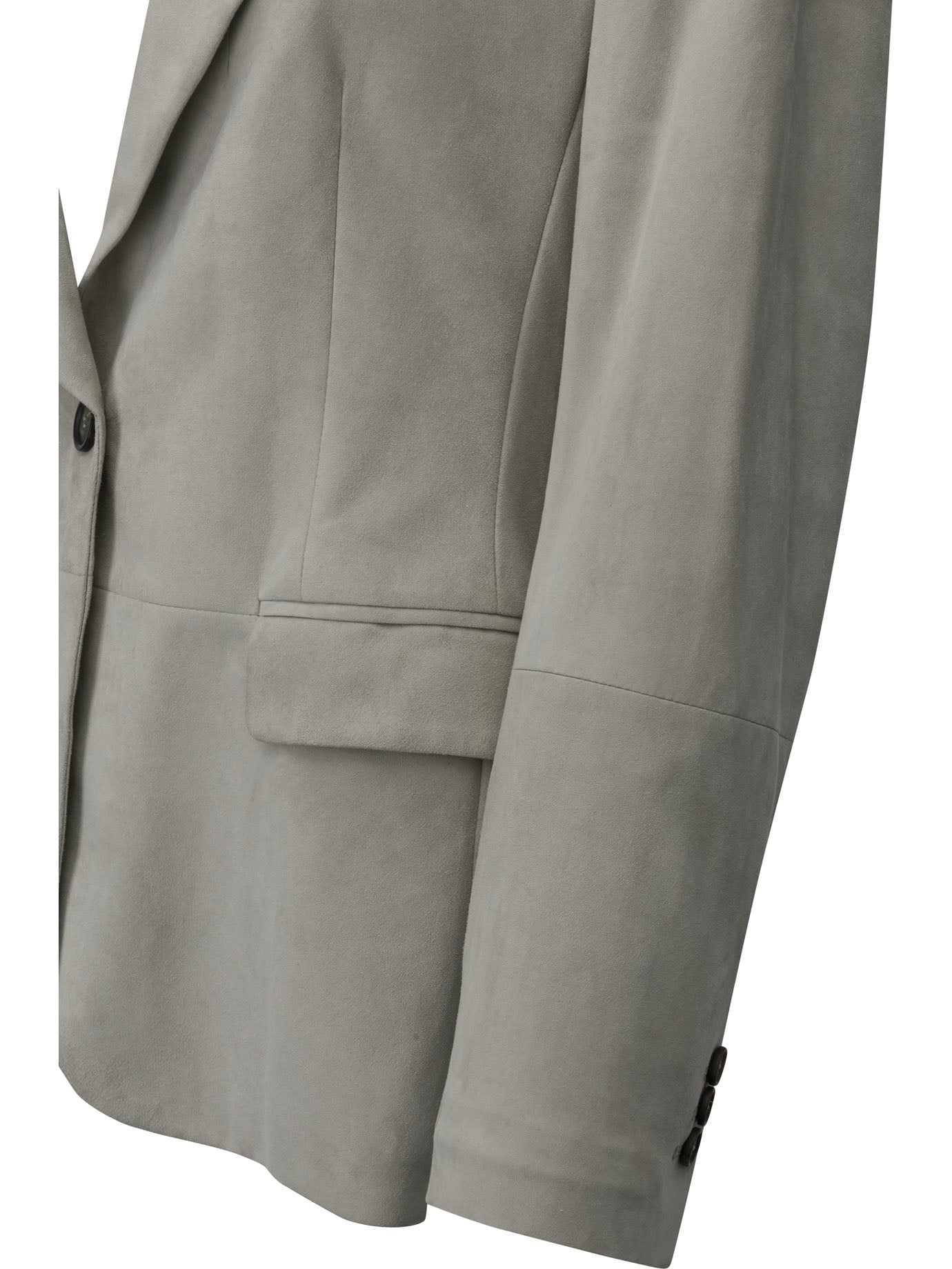Brunello Cucinelli Suede Leather Blazer Jacket