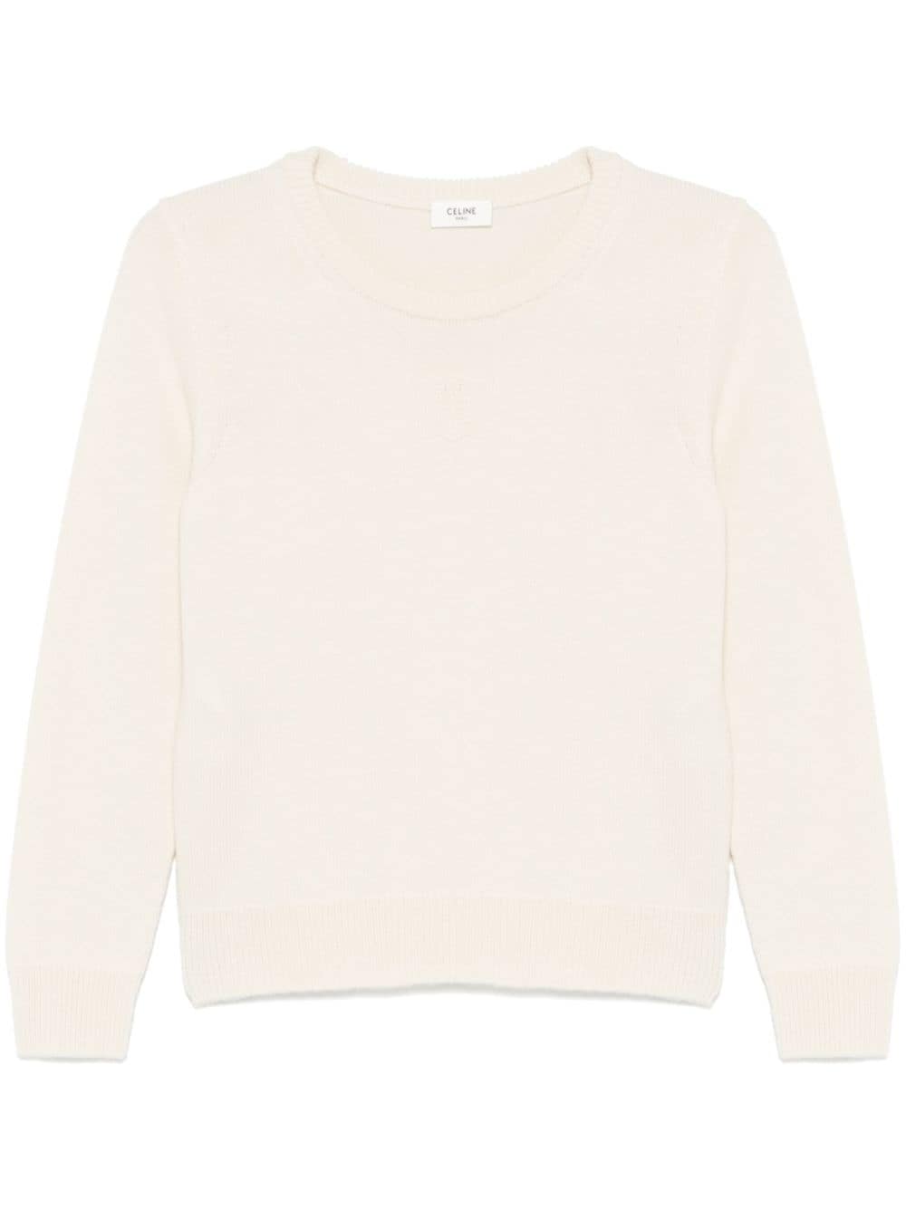 Celine Crew Neck Sweater In Cashmere