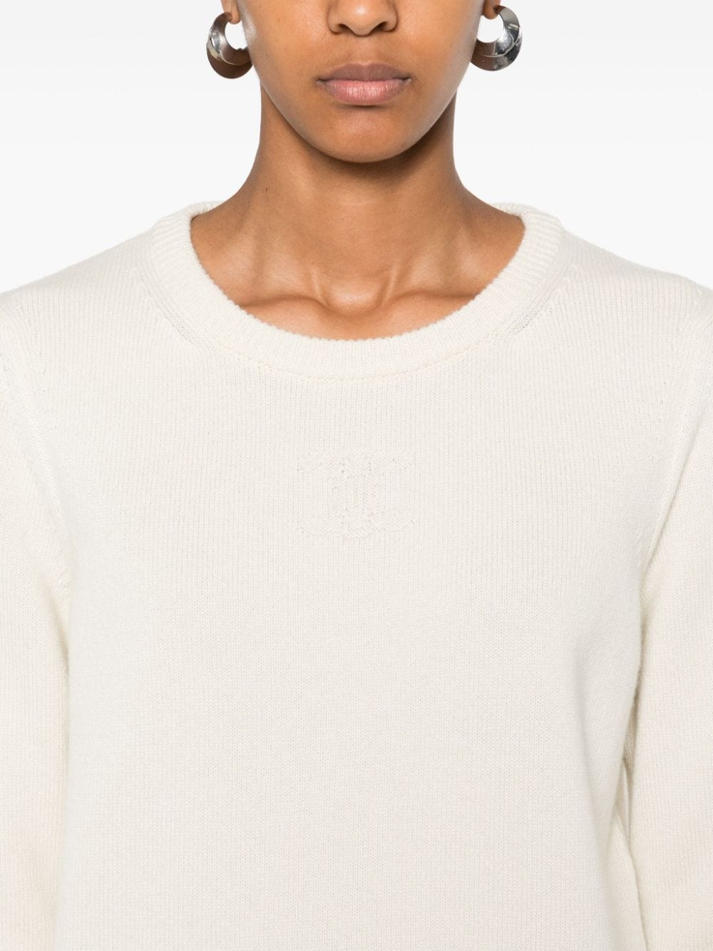 Celine Crew Neck Sweater In Cashmere