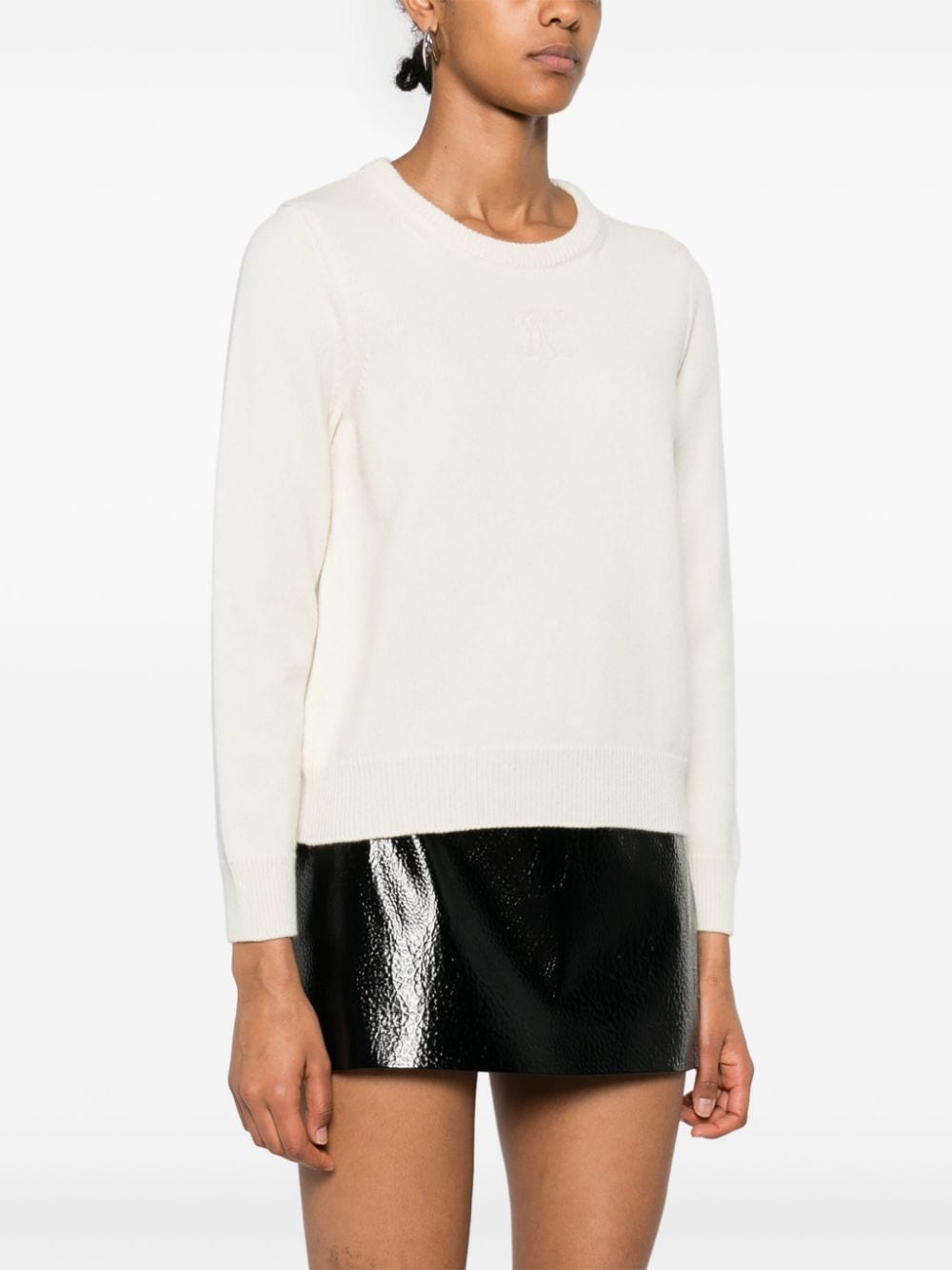 Celine Crew Neck Sweater In Cashmere