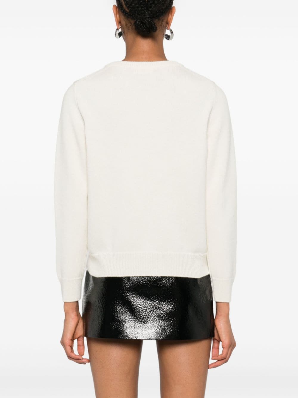 Celine Crew Neck Sweater In Cashmere