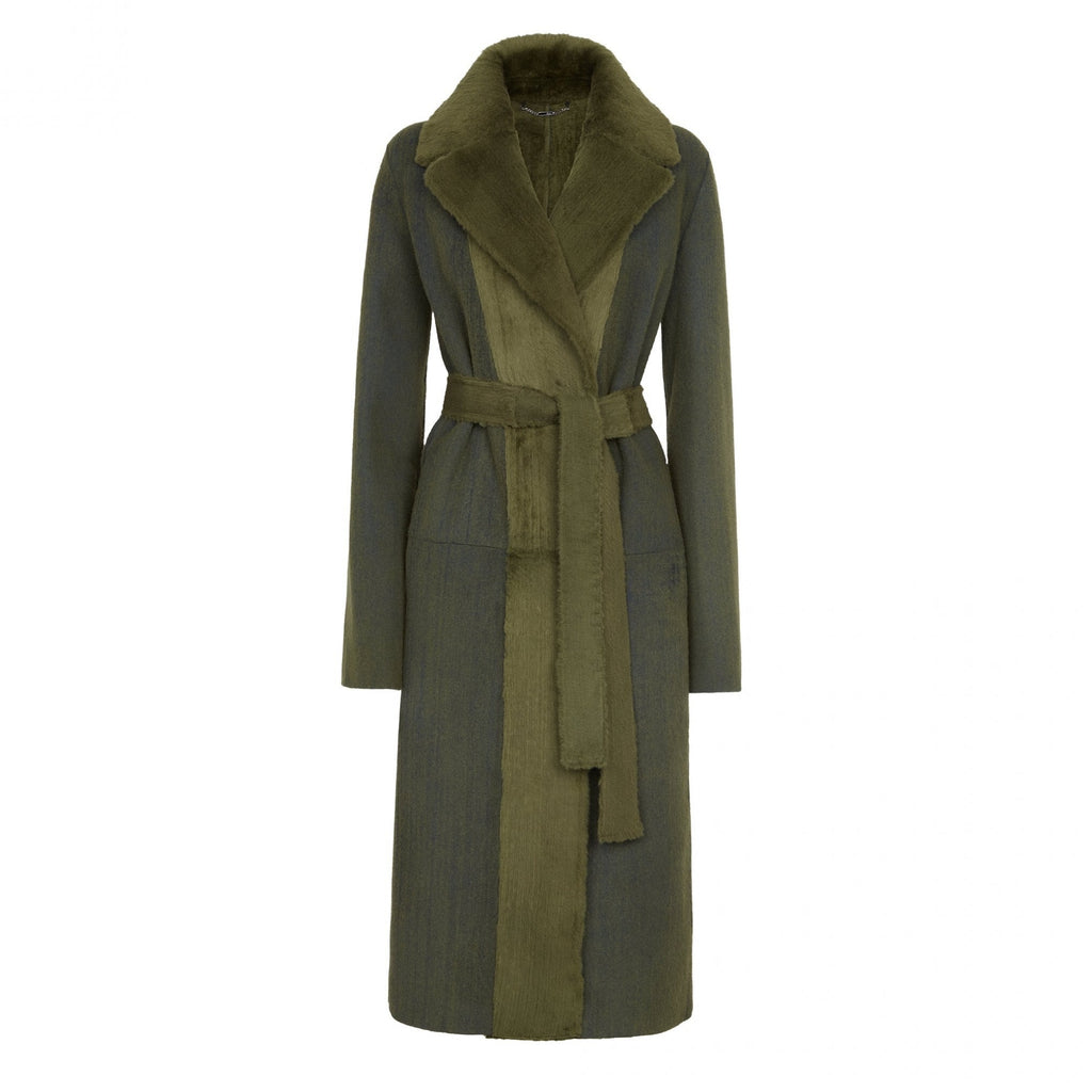 Fendi Shearling Long Coat