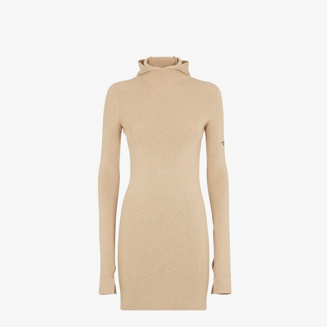 Fendi Short Fitted Dress With Hood