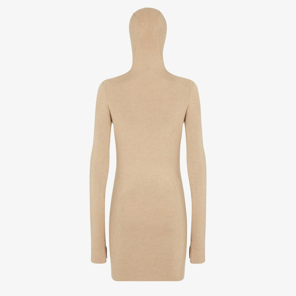 Fendi Short Fitted Dress With Hood