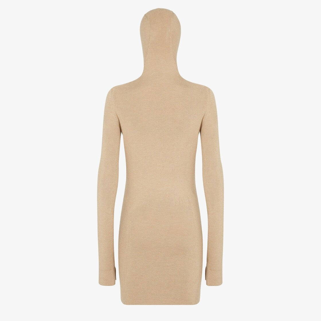 Fendi Short Fitted Dress With Hood