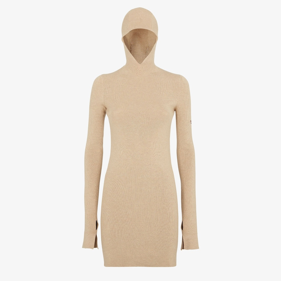 Fendi Short Fitted Dress With Hood