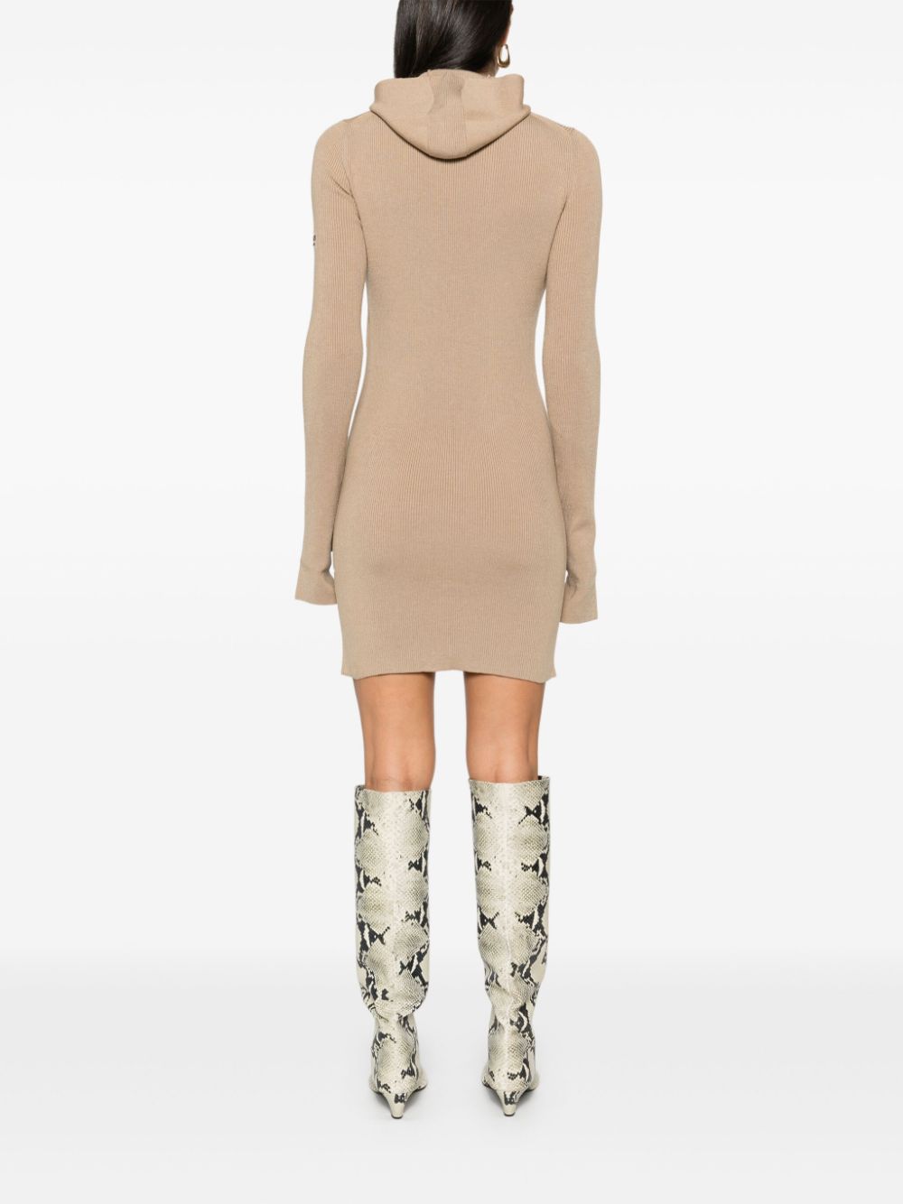 Fendi Short Fitted Dress With Hood