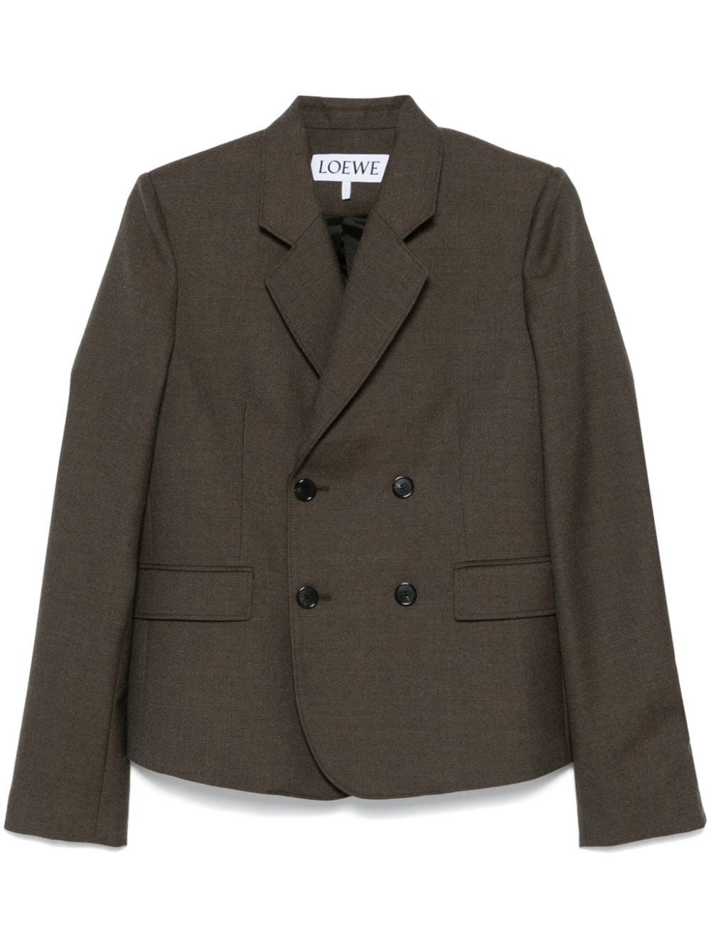 Loewe Double-breasted Wool Jacket