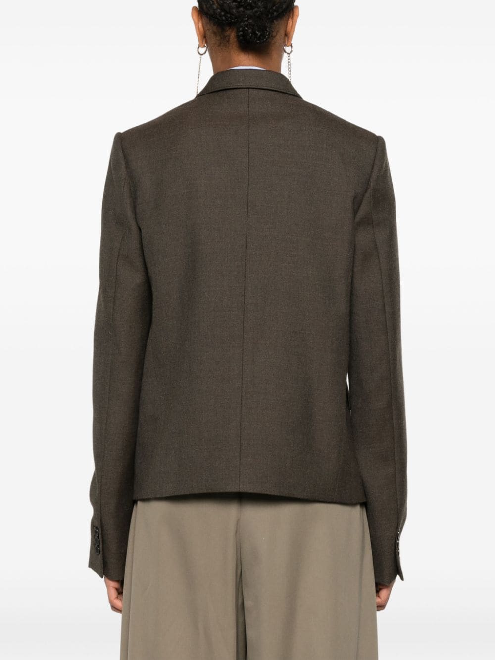 Loewe Double-breasted Wool Jacket