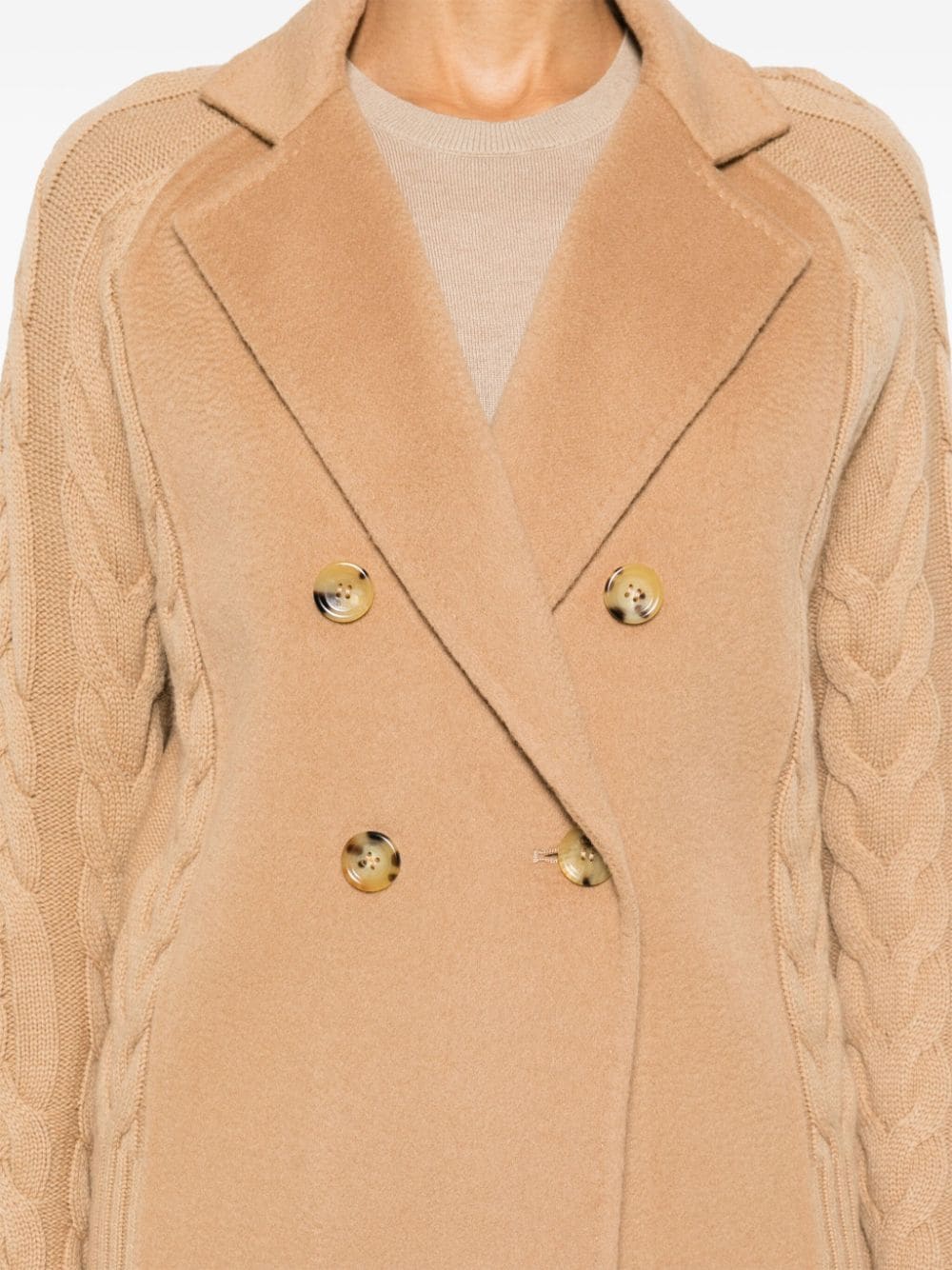 Max Mara "micio" Cardigan With Inserts