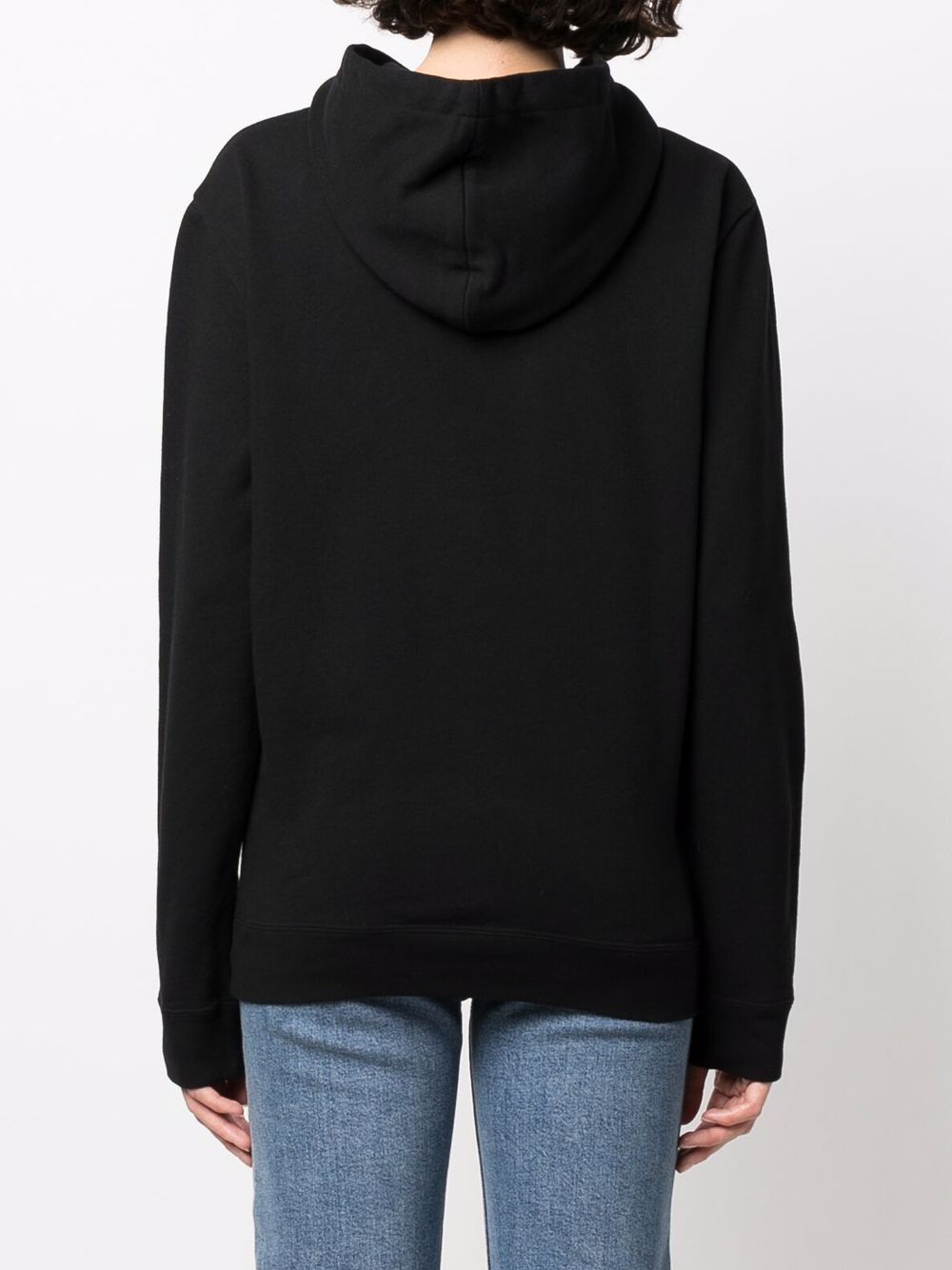 Saint Laurent Hoodie With Logo Print