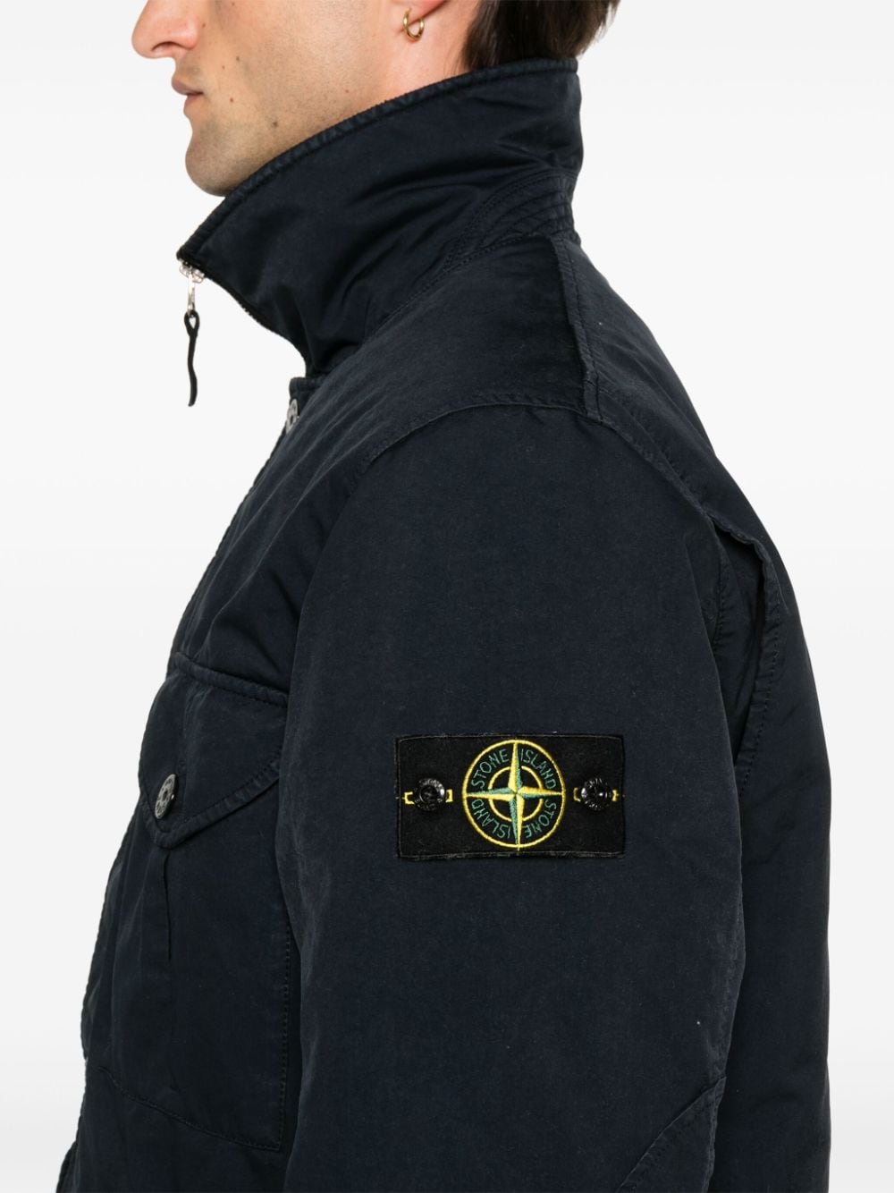 Stone Island Field Jacket With Anti-drop