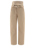 Alaia Cargo Trousers With Knit Band