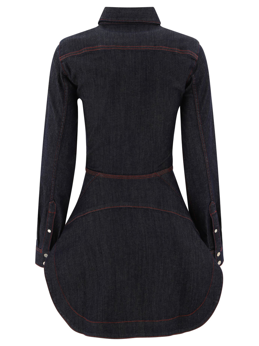 AlaÃ¯a Denim Shirt Dress