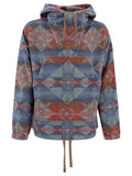 Beams Plus "mil Smock Jacquard Shaggy" Hoodie