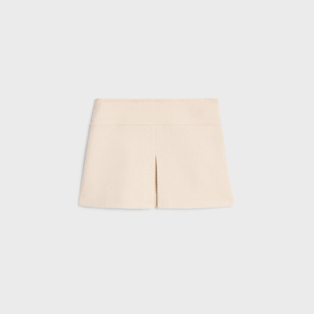 Celine Cashmere Tweed Skirt