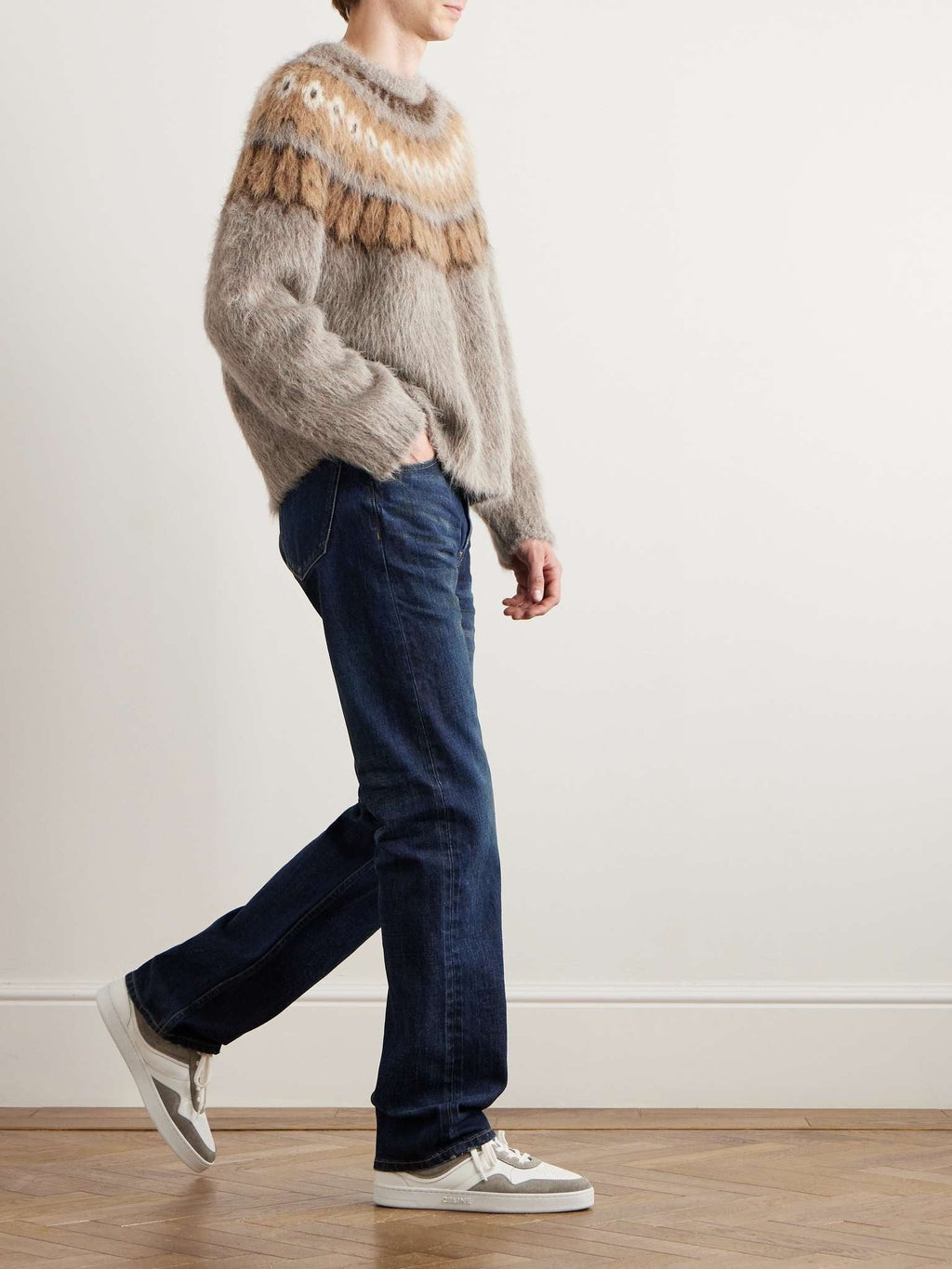 Celine "kurt" Straight-leg Jeans