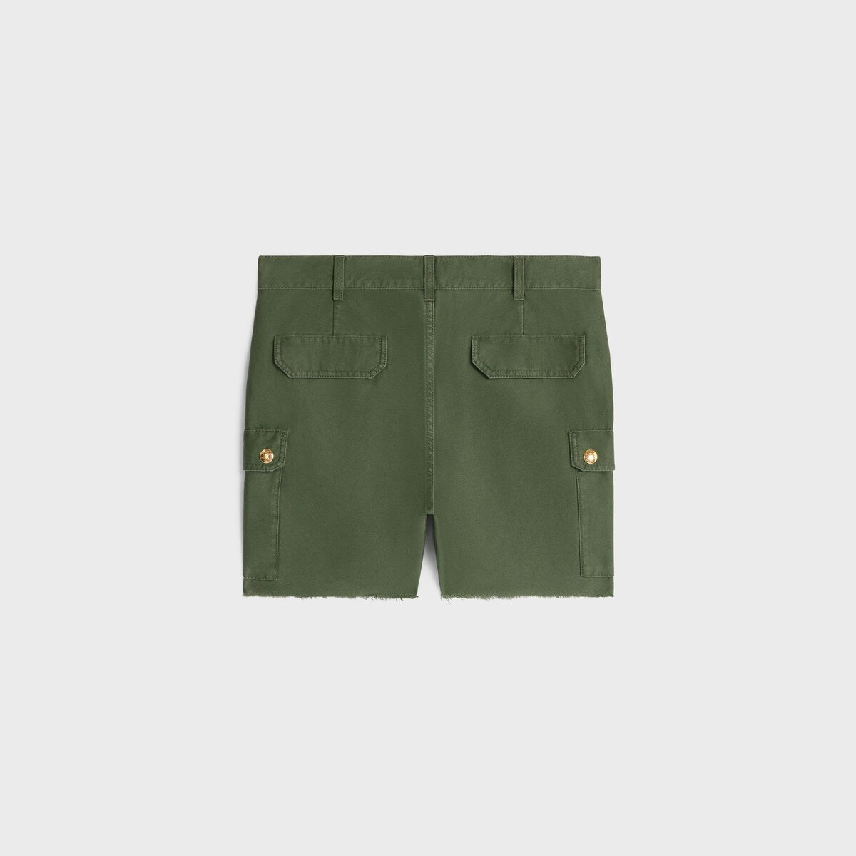 Celine Cotton Cargo Shorts