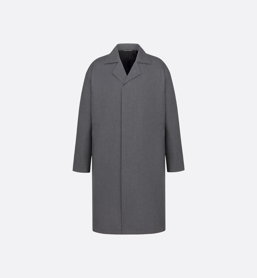 Dior Coat With Martingale On The Back