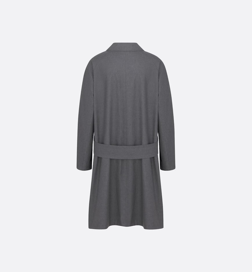 Dior Coat With Martingale On The Back