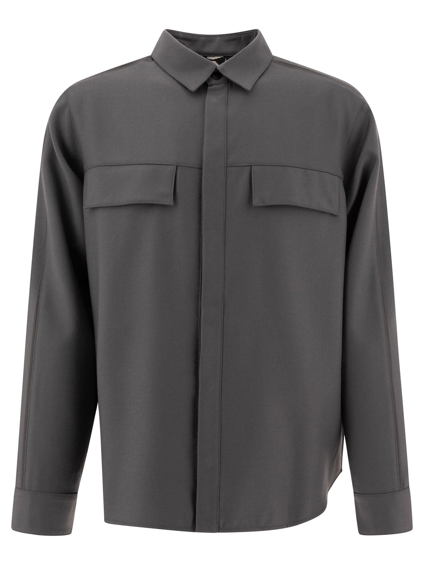 Gr10k "flanel Piping" Overshirt