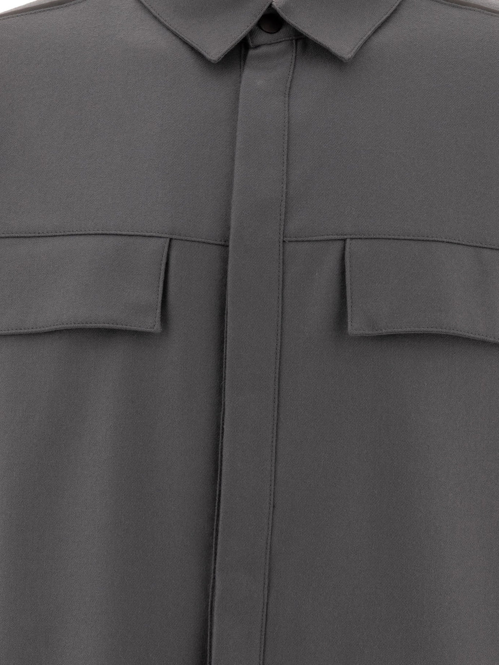 Gr10k "flanel Piping" Overshirt