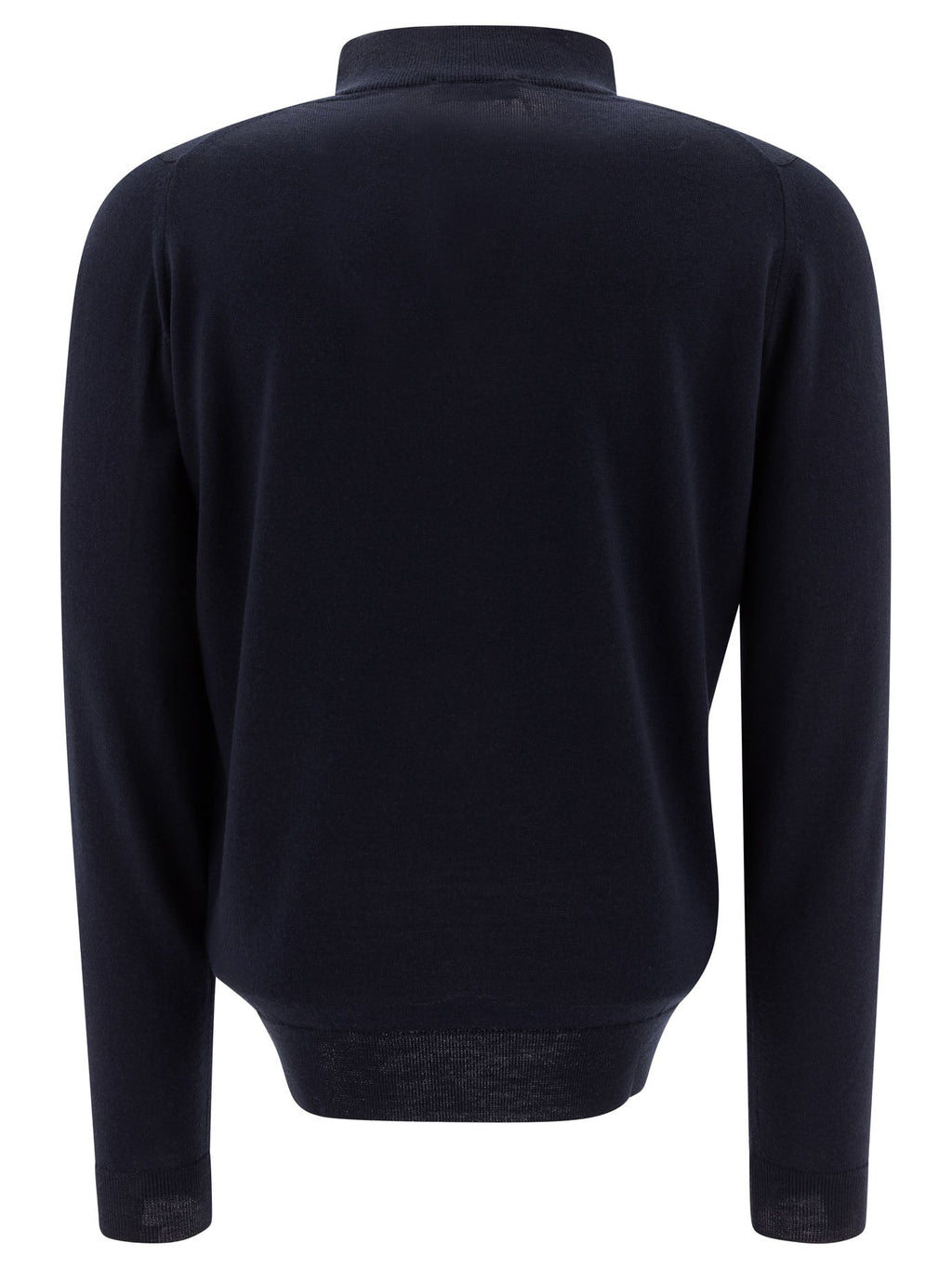 John Smedley Merino Wool "tapton" Half-zip Sweater