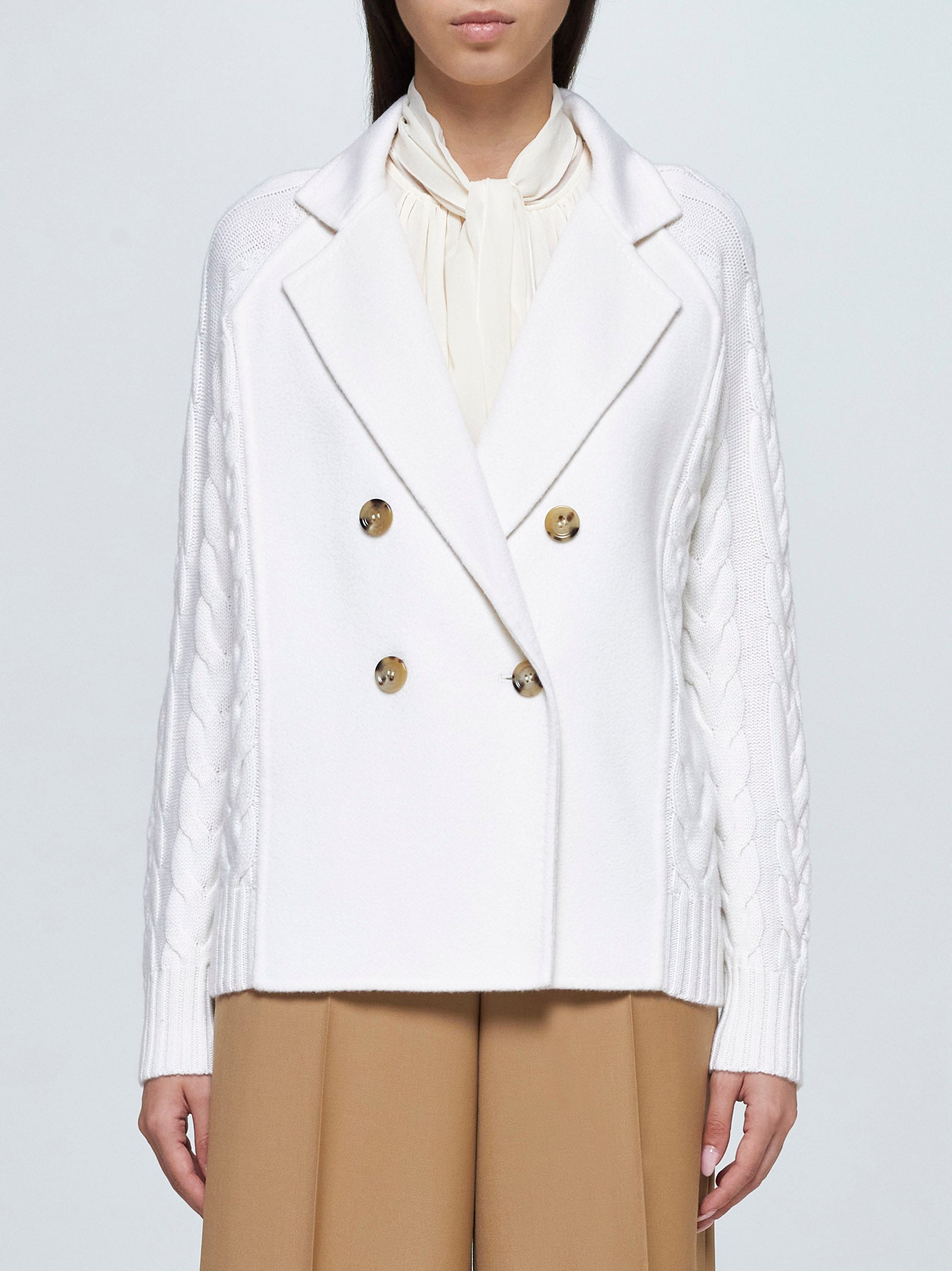 Max Mara "micio" Wool And Cashmere Jacket