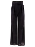 Max Mara "piroghe" Pinstriped Trousers