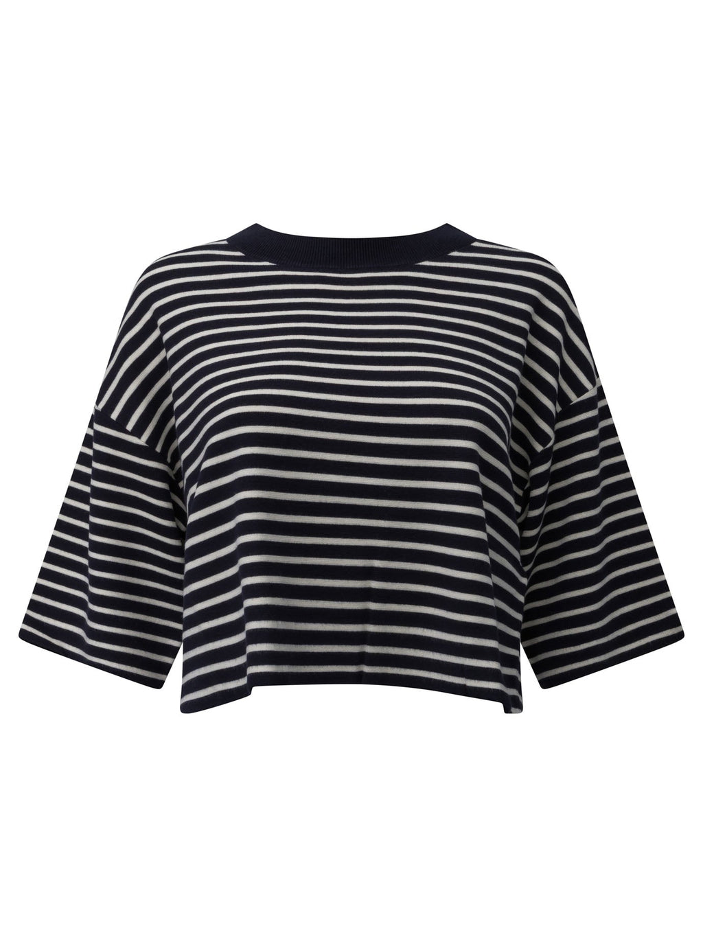 Max Mara Weekend Striped Cropped T-shirt