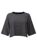 Max Mara Weekend Striped Cropped T-shirt