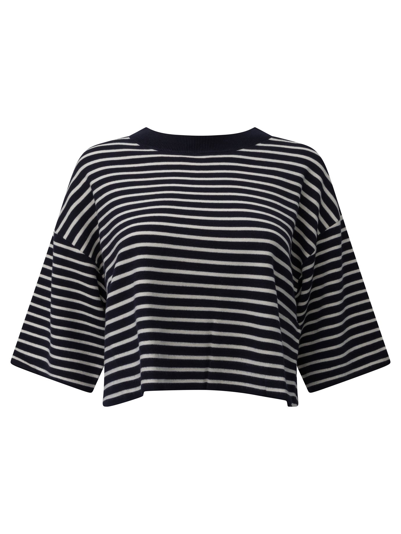 Max Mara Weekend Striped Cropped T-shirt