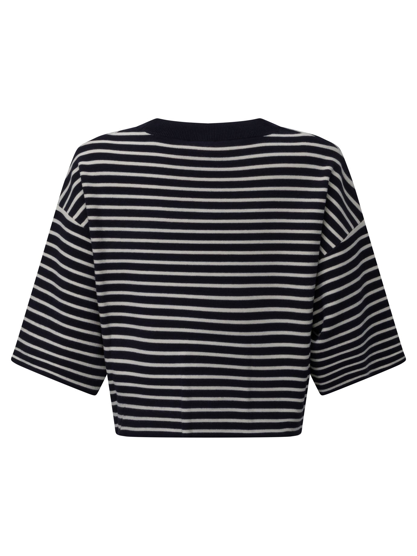 Max Mara Weekend Striped Cropped T-shirt