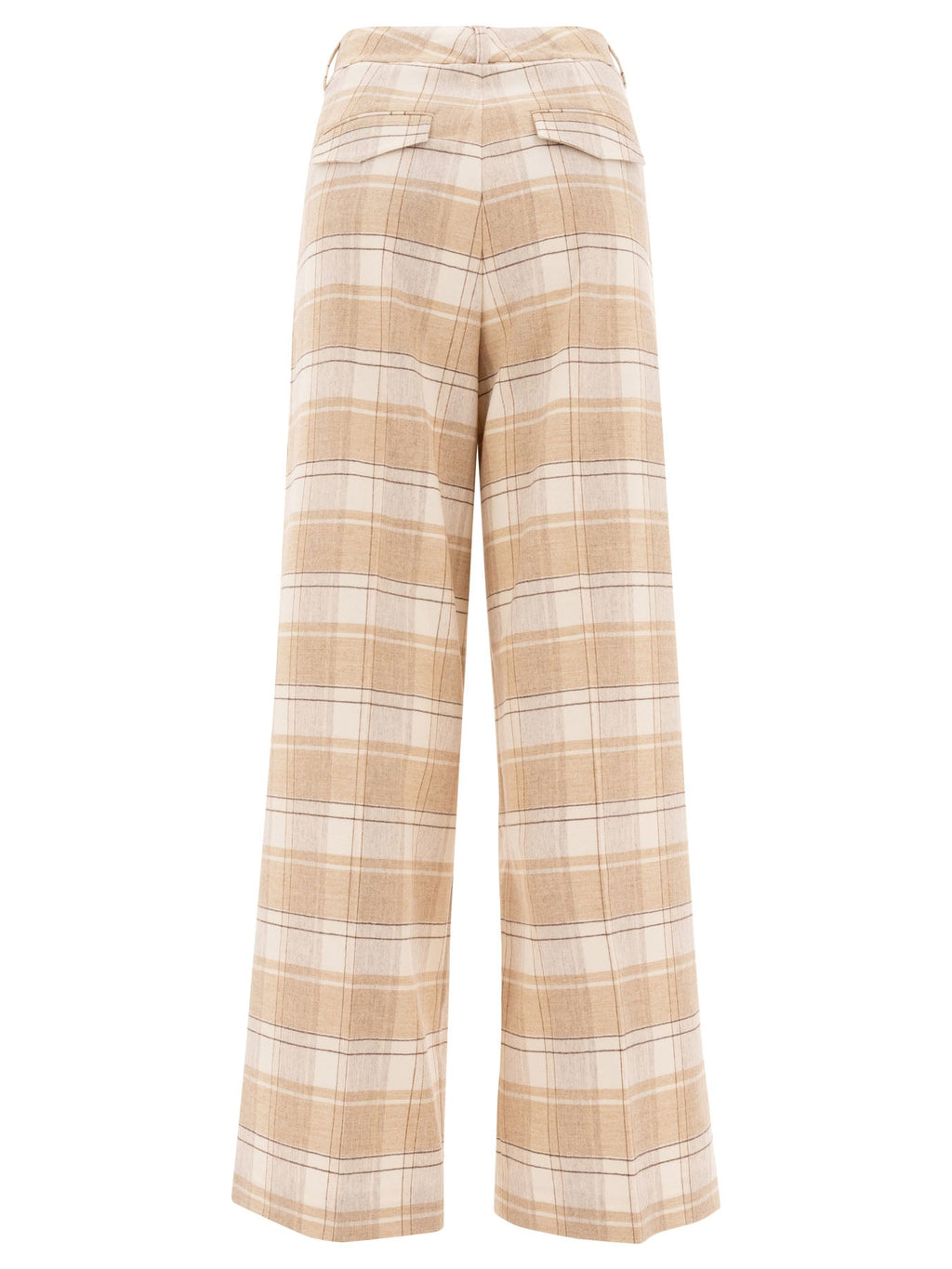 Peserico Check Wool Trousers