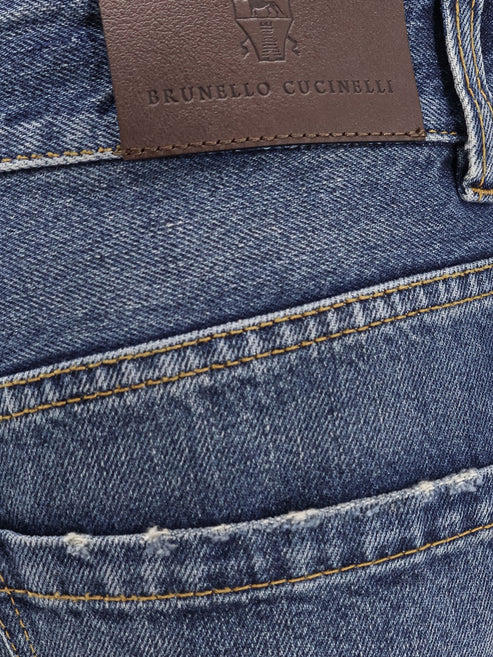 Brunello Cucinelli "column" Jeans