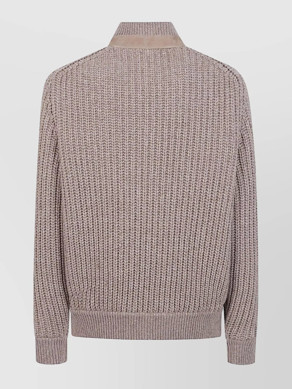 Brunello Cucinelli Jacket With Knitted Details