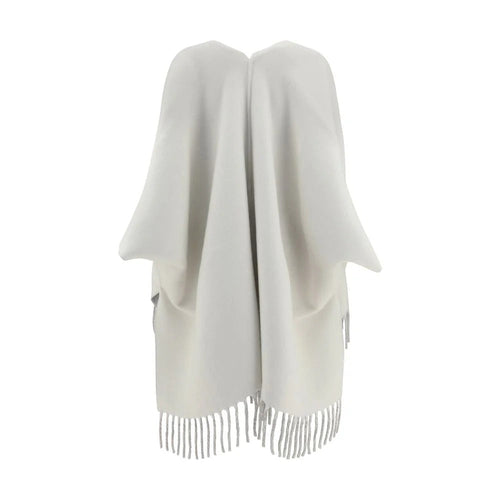 Brunello Cucinelli Reversible Poncho In Cashmere