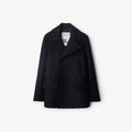 Burberry Pea Coat In Wool