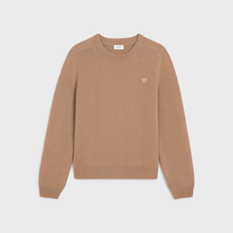 Celine Wool And Cashmere Crewneck Sweater