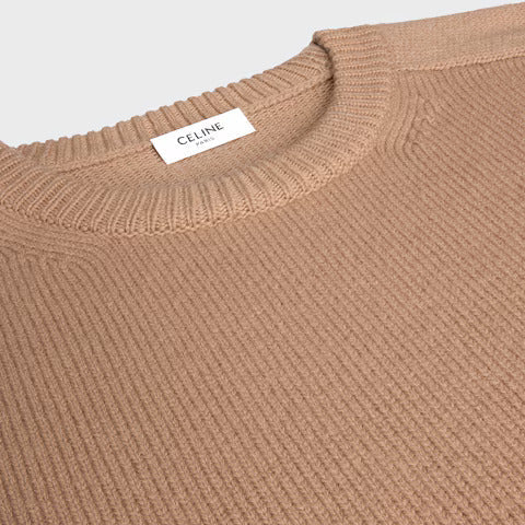 Celine Wool And Cashmere Crewneck Sweater