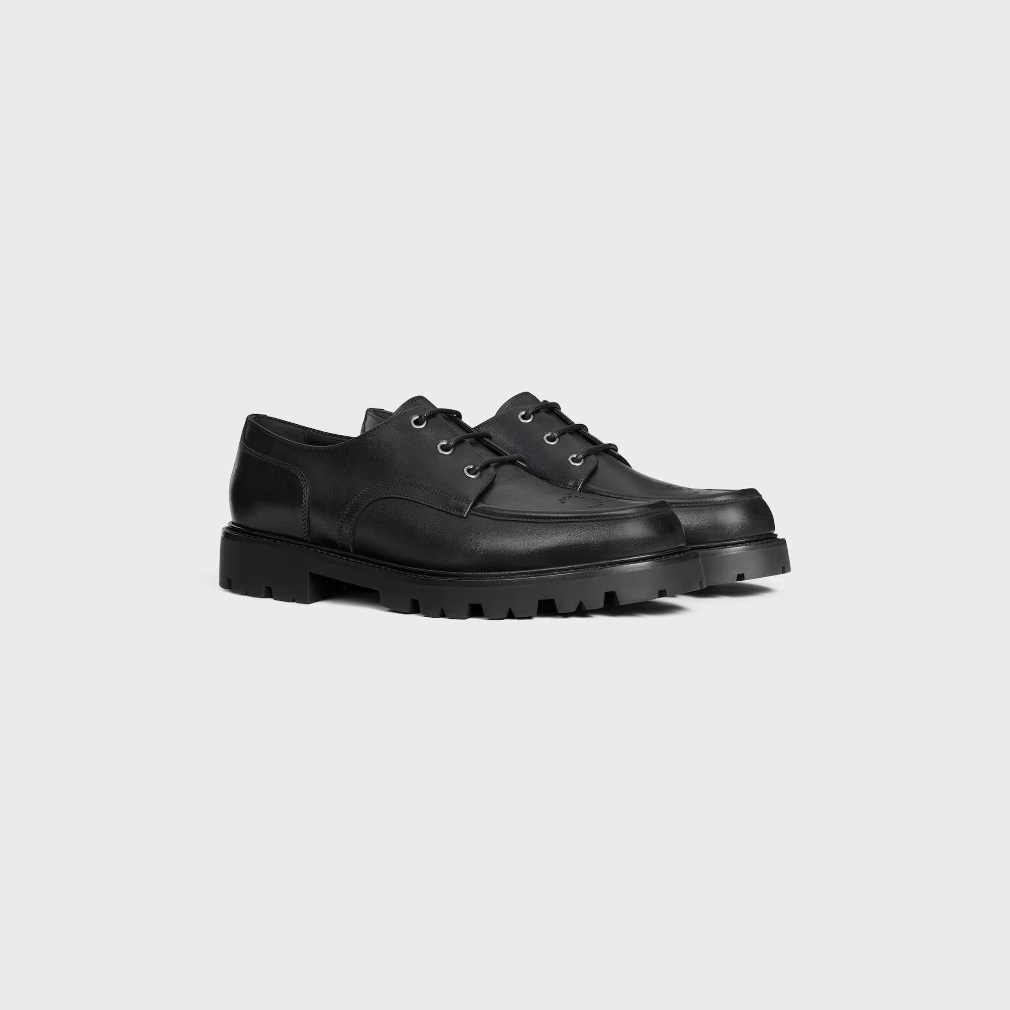 Celine "margaret Derby" Lace Up Shoes