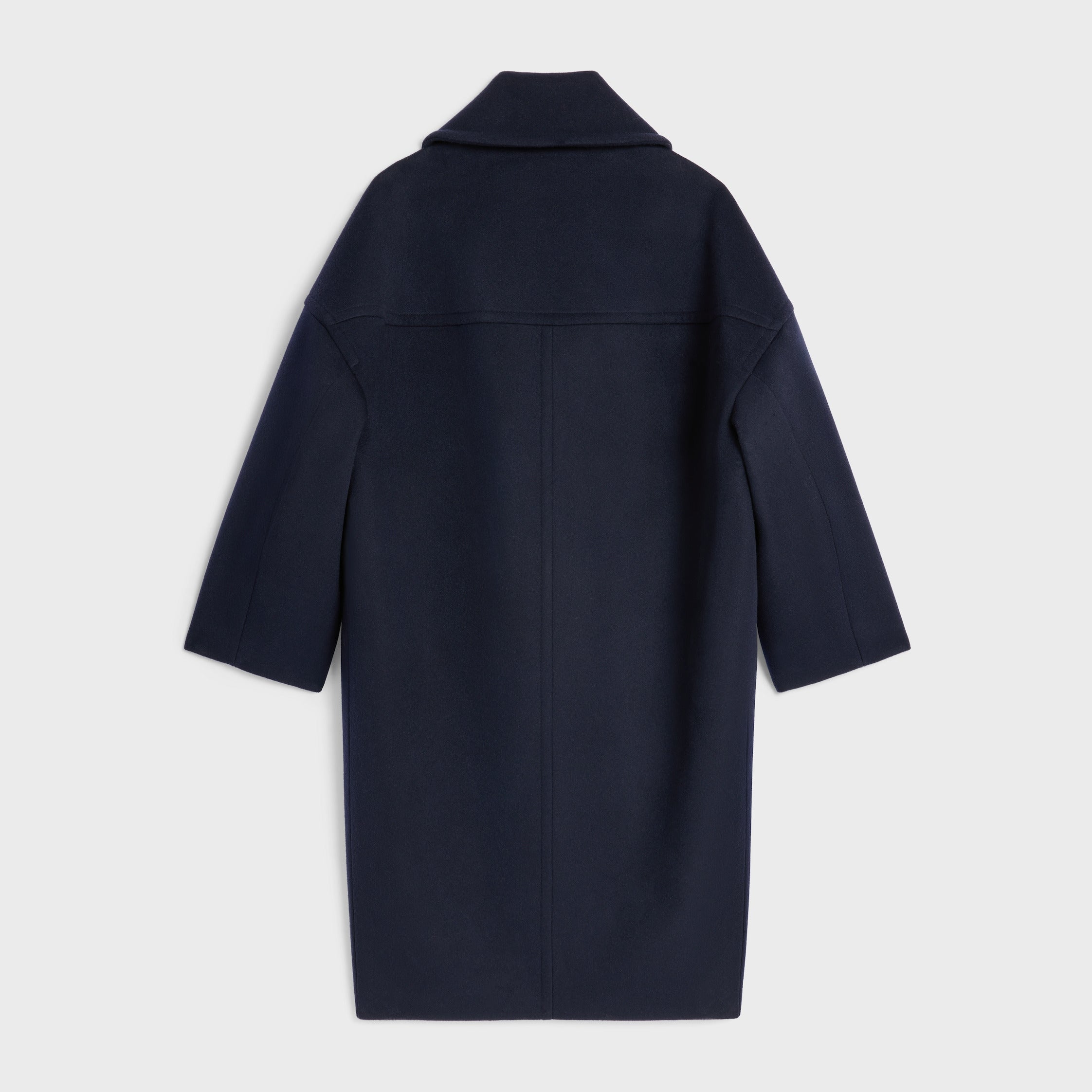 Celine Navy Wool Coat
