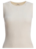 Celine Sleeveless Wool Tank Top