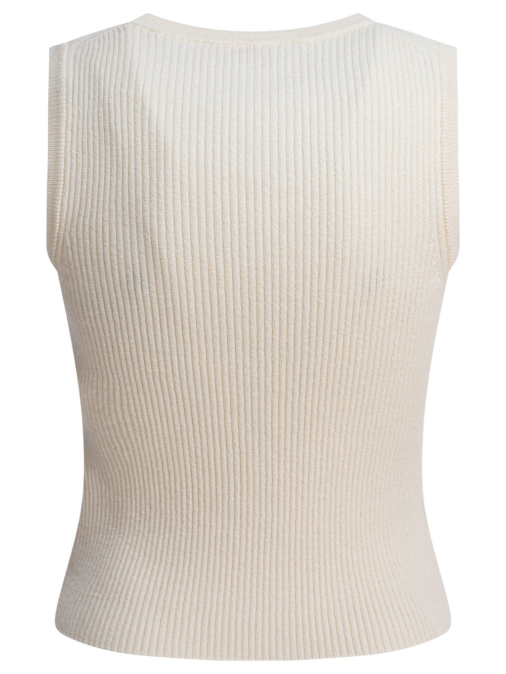 Celine Sleeveless Wool Tank Top