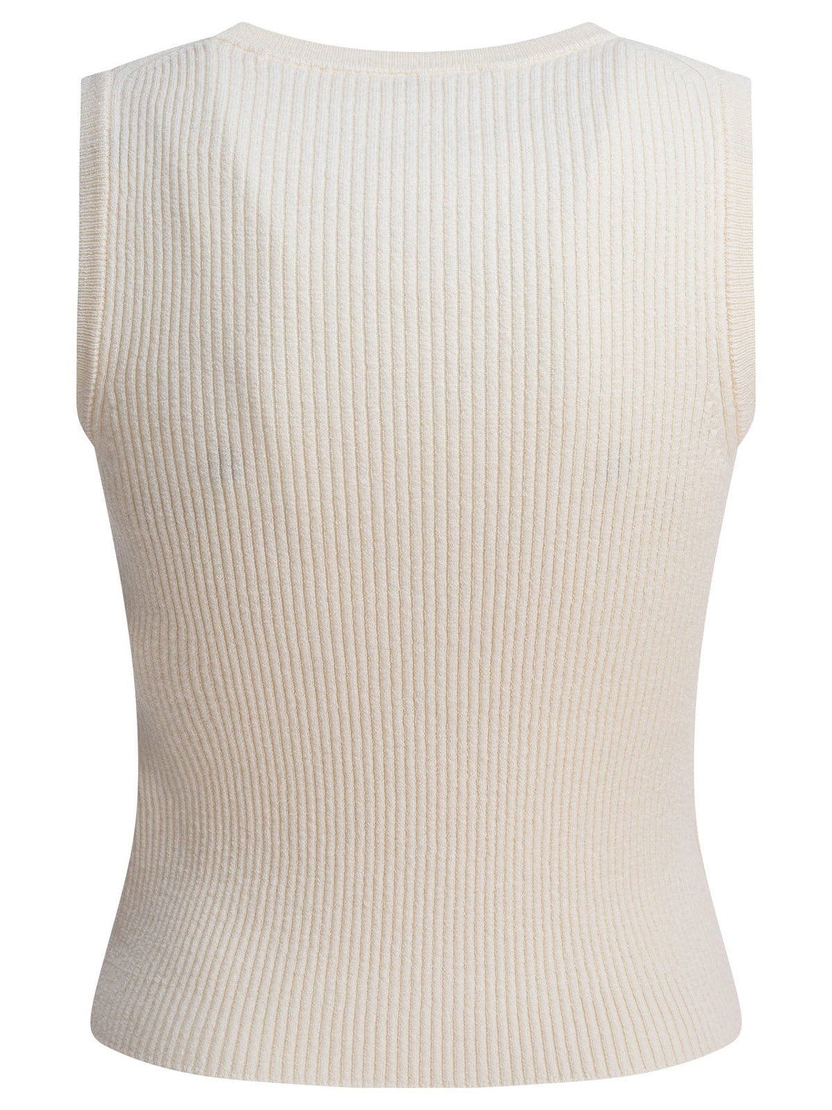 Celine Sleeveless Wool Tank Top