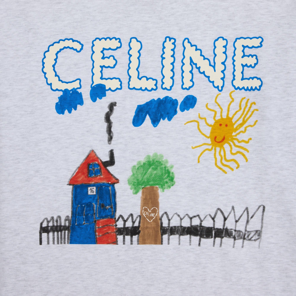 Celine Cotton Jersey T-shirt