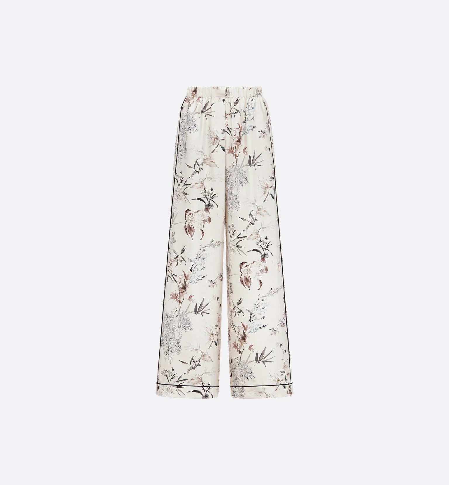 Dior Wide Pants In Silk