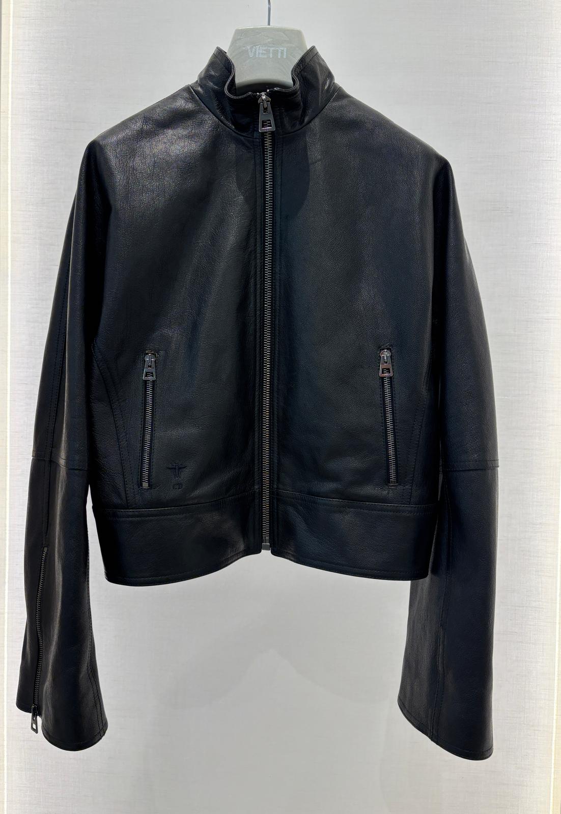 Dior Zippered Leather Jacket