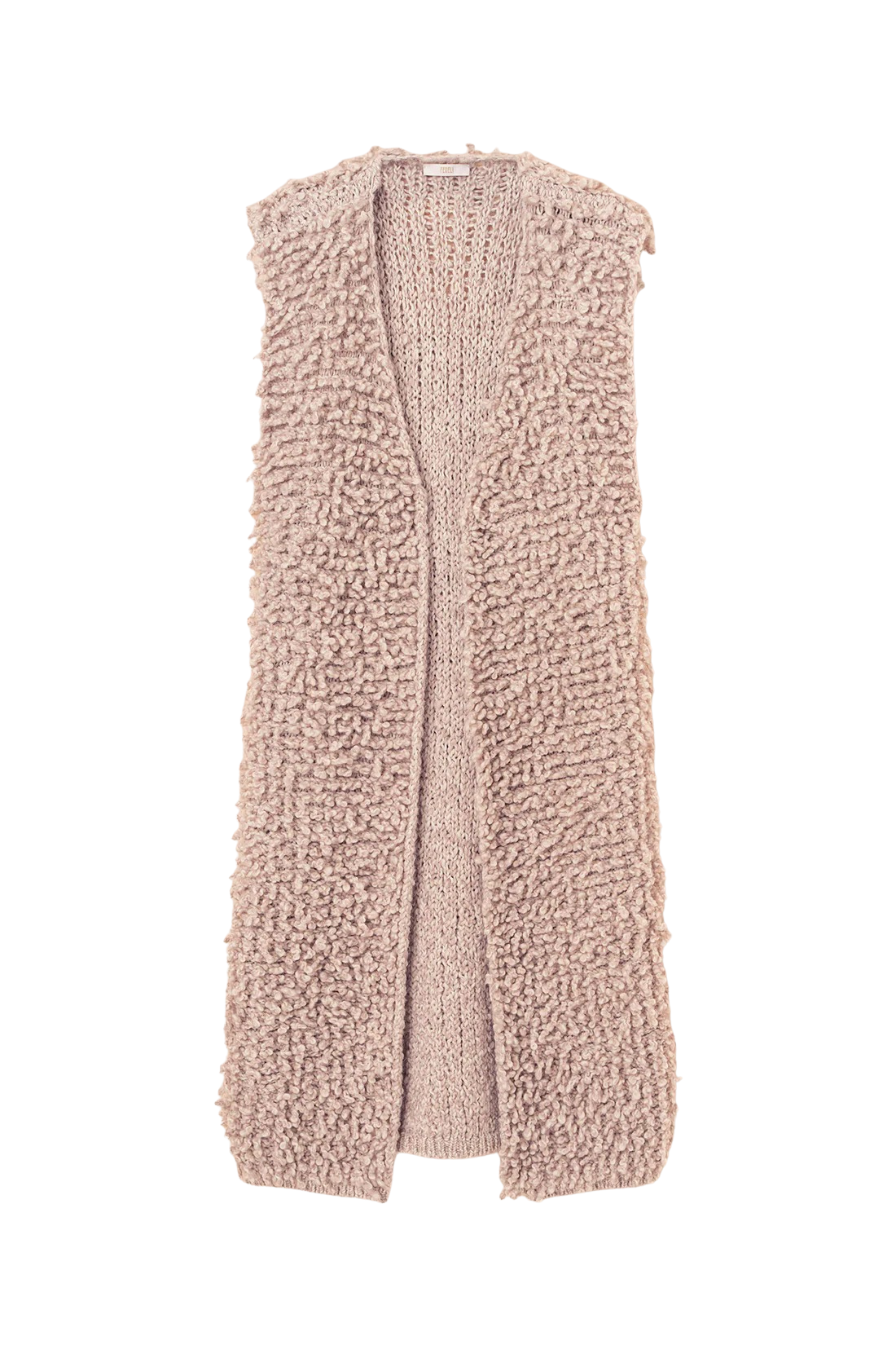 Fedeli "corallo" Sleevelees Jacket