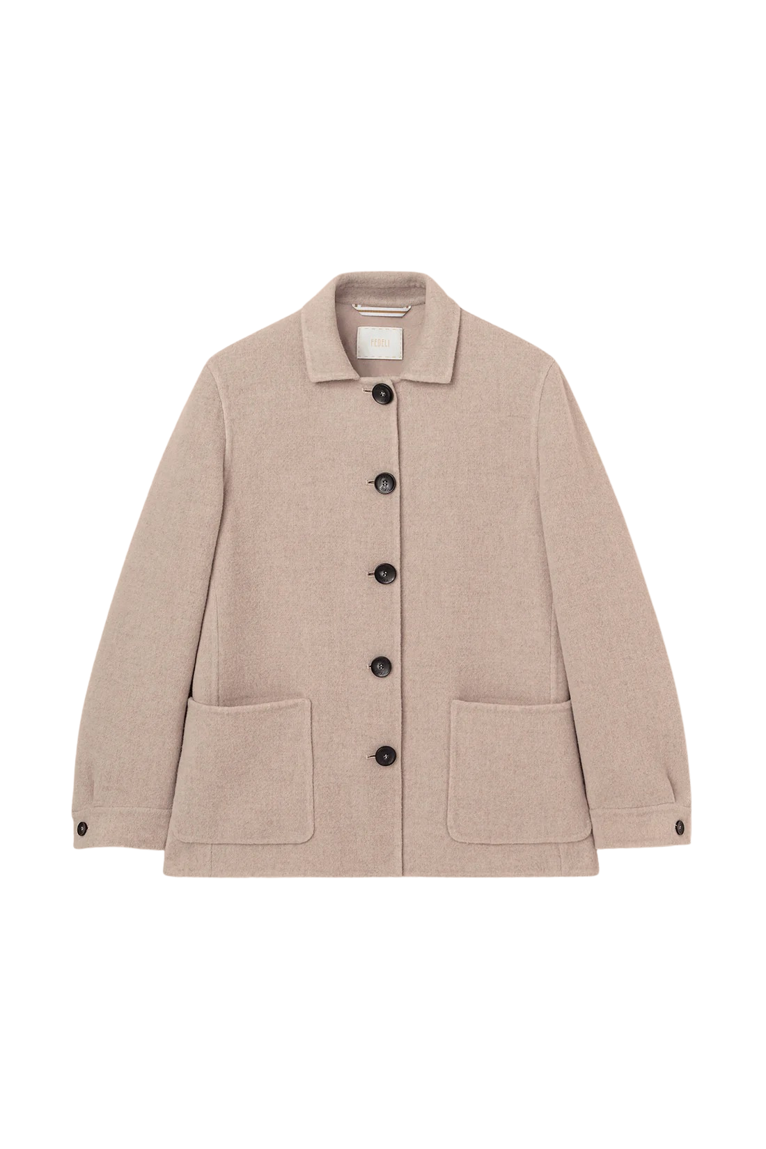 Fedeli "cambridge" Jacket In Wool And Cashmere